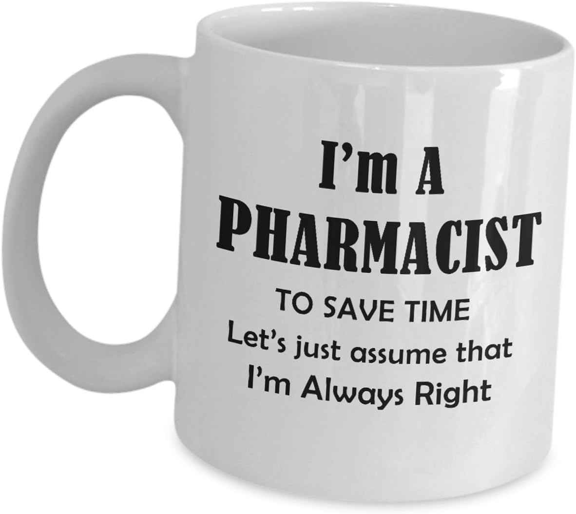 Im A Pharmacist Gag Gifts Coffee Mug Funny Cute Cup For