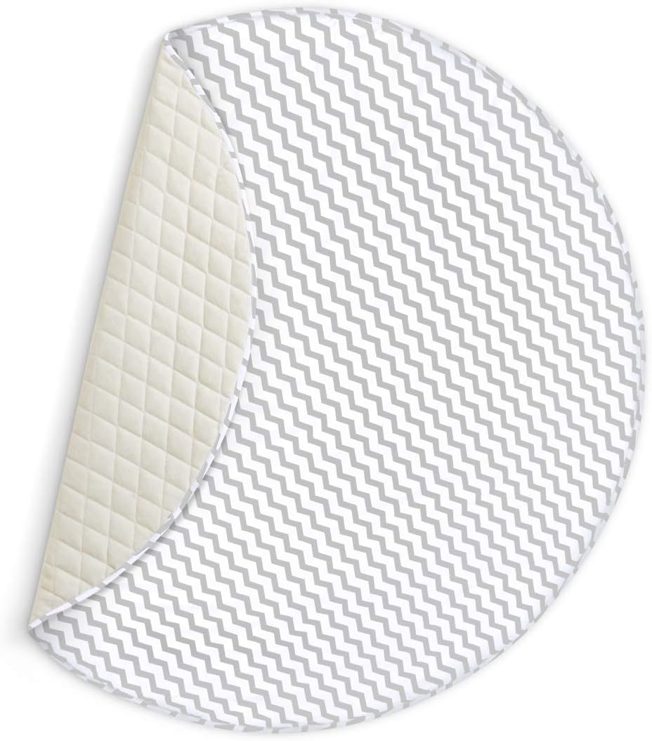Snuz Baby Playmat, Grey Chevron, 120 x 