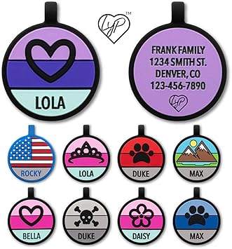 silicone dog tags amazon