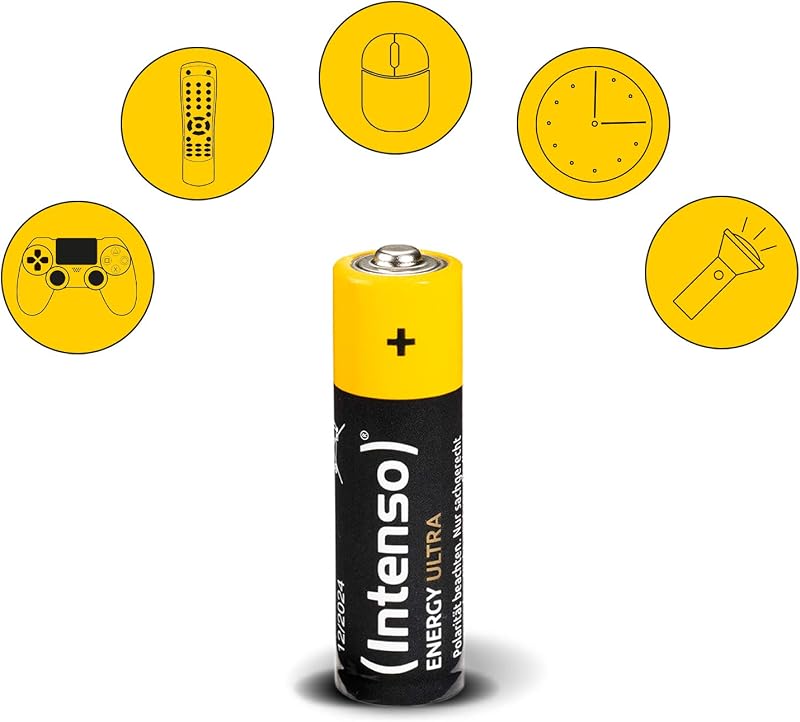Intenso energy ultra aaa/micro / lr03 - pilhas alcalinas - pacote de 40