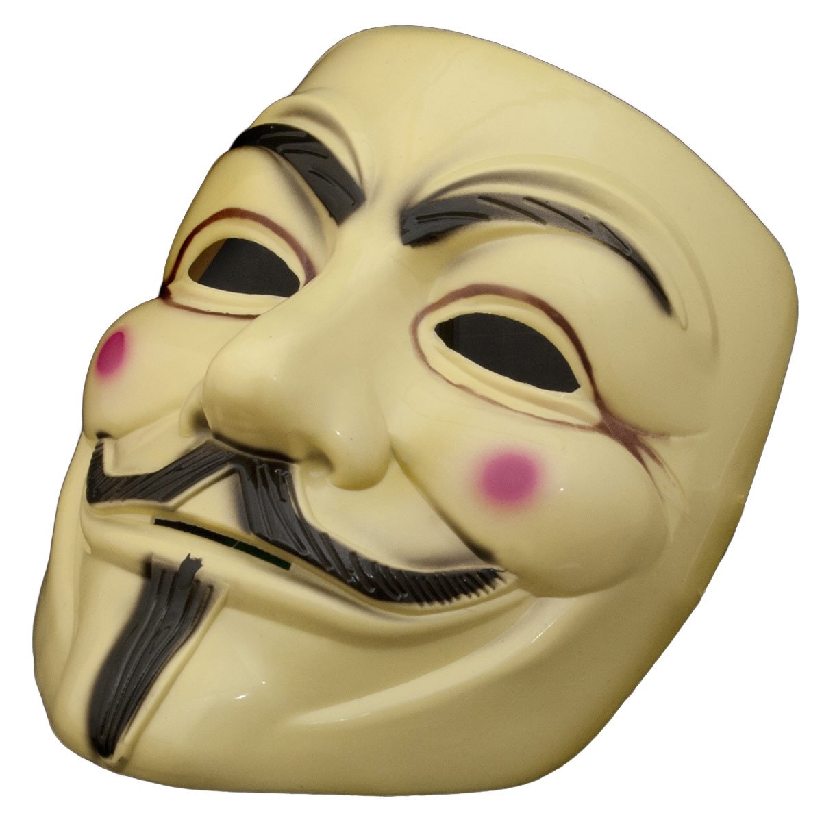 GOODS+GADGETS V As For Vendetta Mask - Guy Fawkes Mask - Halloween Carnival Anonymous (Beige) โ image 1