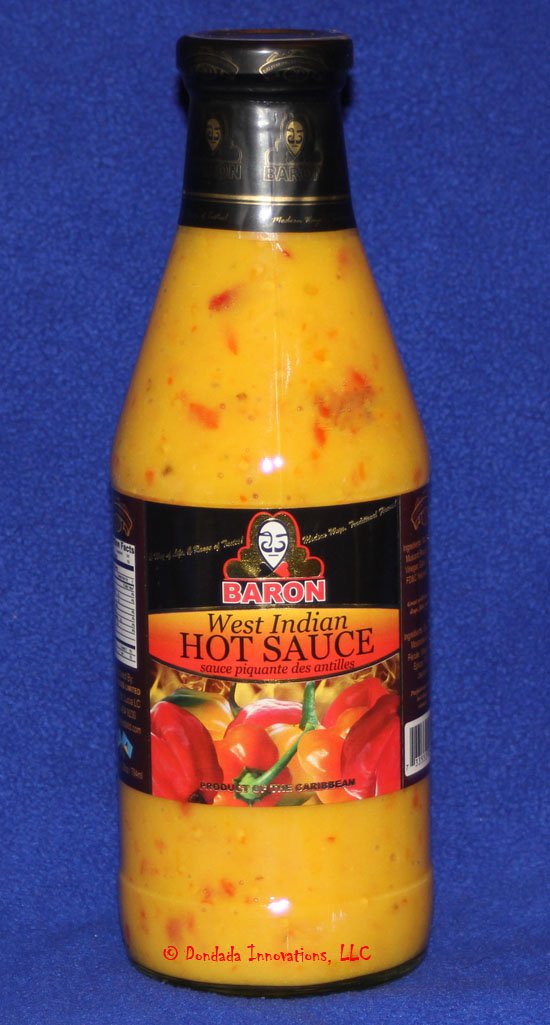 Baron West Indian Hot Sauce 28 fl.oz 733553054281 eBay