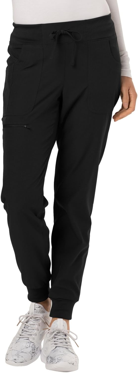 HeartSoul Break On Through Low Rise Scrub Jogger Pant HS030: Clothing