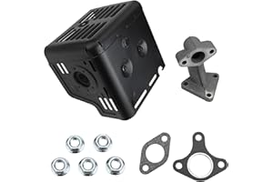 Lawn Mower Muffler Kit For-Honda GX340-GX390 GX420 11HP 13HP 16HP For-Harbor 420 Engine Water Pump Snow Blower Garden Tools