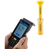 LeadSeals 10 PCS High Security UHF RFID Bolt Seals Container Seal RFID Electronic Tamper Seal Shipping Seal with Print Progressive Numbering for Cargo, Trucks, Railways, Wagons, and Trailers