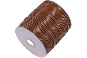 PU Leather Cord for DIY Jewelry Making,1.0mm Thickness, 10 Meter Spool, Army Green Burgundy Brown