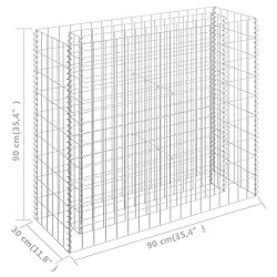 vidaXL Gabion Raised Bed - Durable and Secure