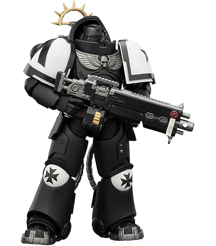 Amazon.com: JOYTOY Warhammer 40k Black Templars High Marshal