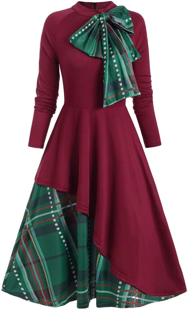 long sleeve xmas party dresses