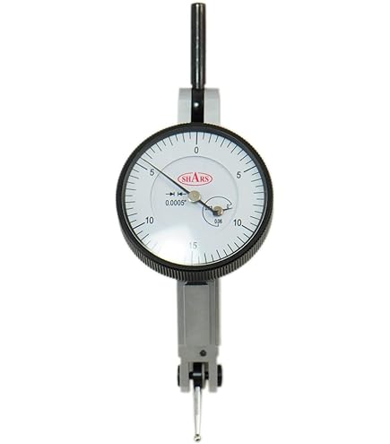 .030" Dial Test Indicator With .0005" Graduation - Precision Measuring Tool In Fitted Case, Includes Dovetail Clamps