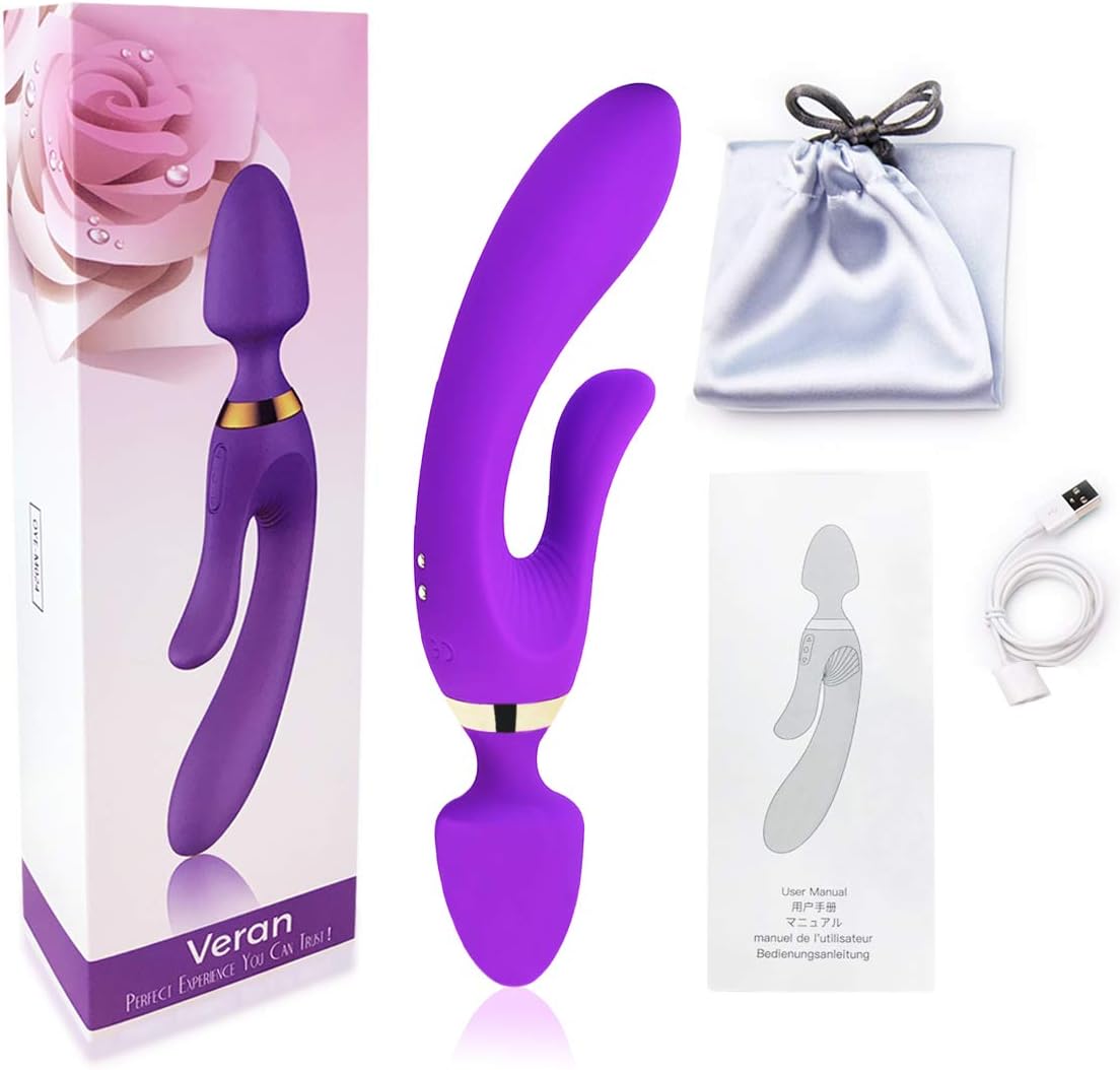 Compact Wireless Waterproof Back Neck Shoulder Massage Leg Muscles Relax Press, Multi-Speed ​​Vibration Relieves Muscle Pain and Exercise Recovery (Purple)