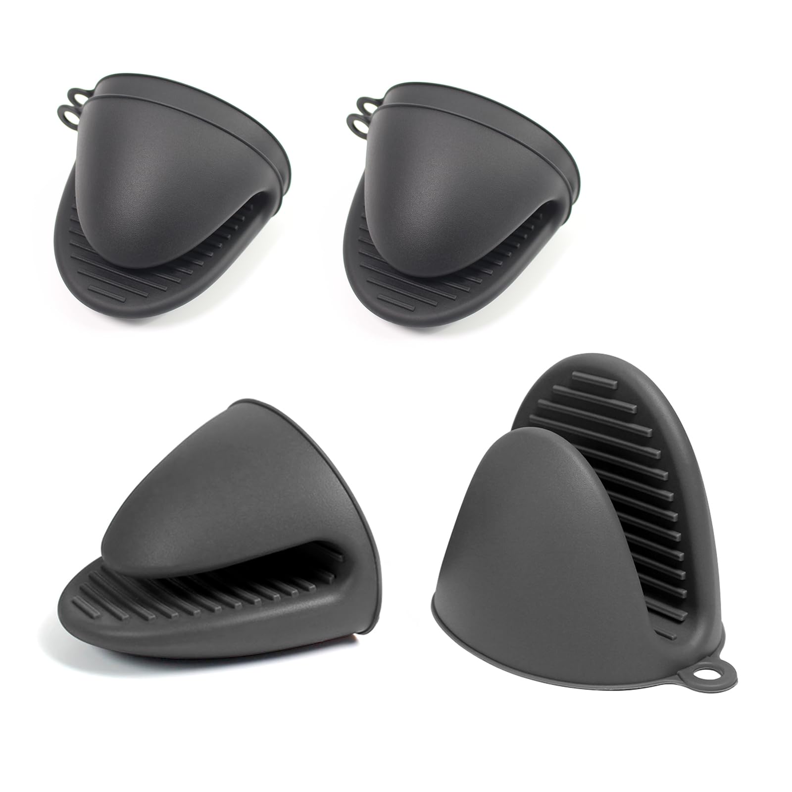 ChufanMomsil 6 Pack Mini Oven Mitts Silicone Pot