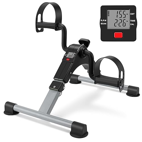 Under The Desk Pedal Exerciser Mini Exercise Bike, Under Desk Bike