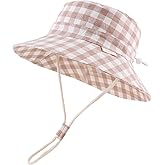 Bamery Baby Toddler Girls Bucket Hat Newborn Sun Hats for Boys Classic Infant Summer UV Protection Hats Kids Beach Cap