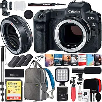 Amazon.com : Canon EOS R Mirrorless Digital Camera Body w