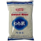 Shirakiku, Mochigome Sweet Rice | Short Grain Japanese Style Gluten-Free, Non-GMO Rice with Low Calories and Dietary Fiber | Perfect for Authentic Asian Cuisine | 2 Pound (Pack of 1)