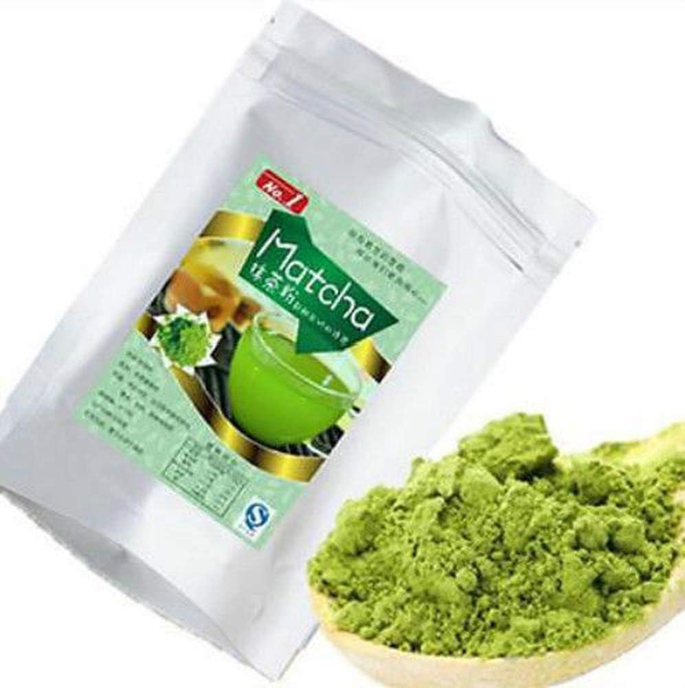 250g (0.55LB) TOP Grade Pure Organic Matcha Tea Food Green Tea Powder Milled 4 Hours/Each Chinese Tea Raw Tea Sheng cha Healthy Food Green Food