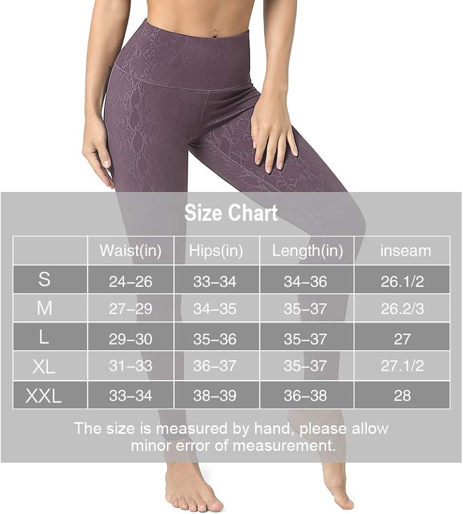 CLUCI High Waist Yoga Leggings Women Active Workout Pants Athletic Running Tummy Control Non-See Through 4 Way Stretch: Clothing