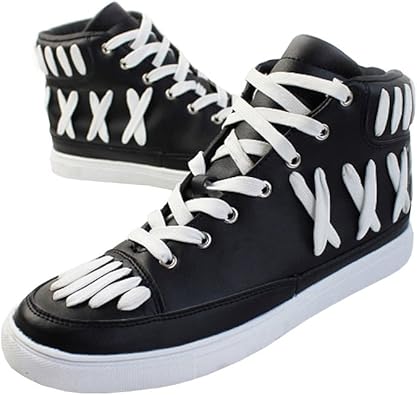 Amazon ケリーアンドサリー Kelly Sally スニーカー メンズ ハイカット メンズシューズ メンズスニーカー カジュアル タウン デッキシューズ スリッポン ミリタリー ストリート ビンテージ Cn It 394 26 42 ブラック スニーカー
