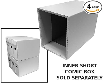 Amazon Com 4 Short Comic Book Storage Houses Corrugated