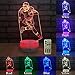 FlyonSea Football lamp,Rugby Ball Bedside Lamp 7 Colors Change + Remote Control with Timer Kids Night Light Optical Illusion Lamps for Kids Lamp As a Gift Ideas for Boys or Kids