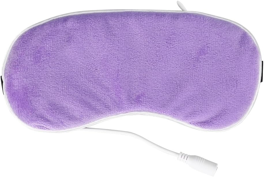 Colcolo Electric Eye Mask, Heating Steam Eyeshade, Lavender, Flannel, Sleep Mask, Purple