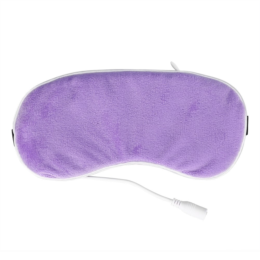 Colcolo Electric Eye Mask, Heating Steam Eyeshade, Lavender, Flannel, Sleep Mask, Purple
