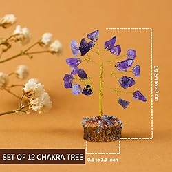 ANAYA AGATE Crystal Tree Gift for Women, Set of 12