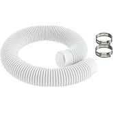 1.5" x 2' Plastic Return Suction Pool Hose for Summer Waves SFX1000 | Above Ground Pool Skimmer Hose Fits for Summer Waves SFX1500 C2000 Pump Filter Systems, Intex Coleman, Part # P58150036W01