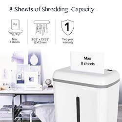 WOLVERINE 8-Sheet Super Micro Cut High Security