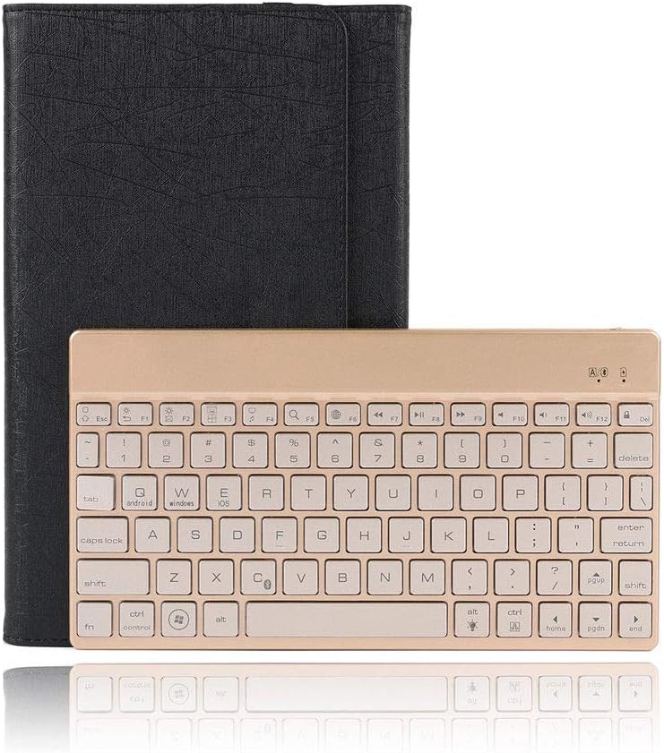 Bluetooth Keyboard Case for Samsung Galaxy Tab A 9.7",Backlit Keyboard Auto Wake/Sleep Function Folio Case (Black)