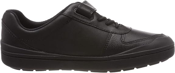 rock verve kid black leather