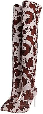 Womens Thigh High Over The Knee Boots 
