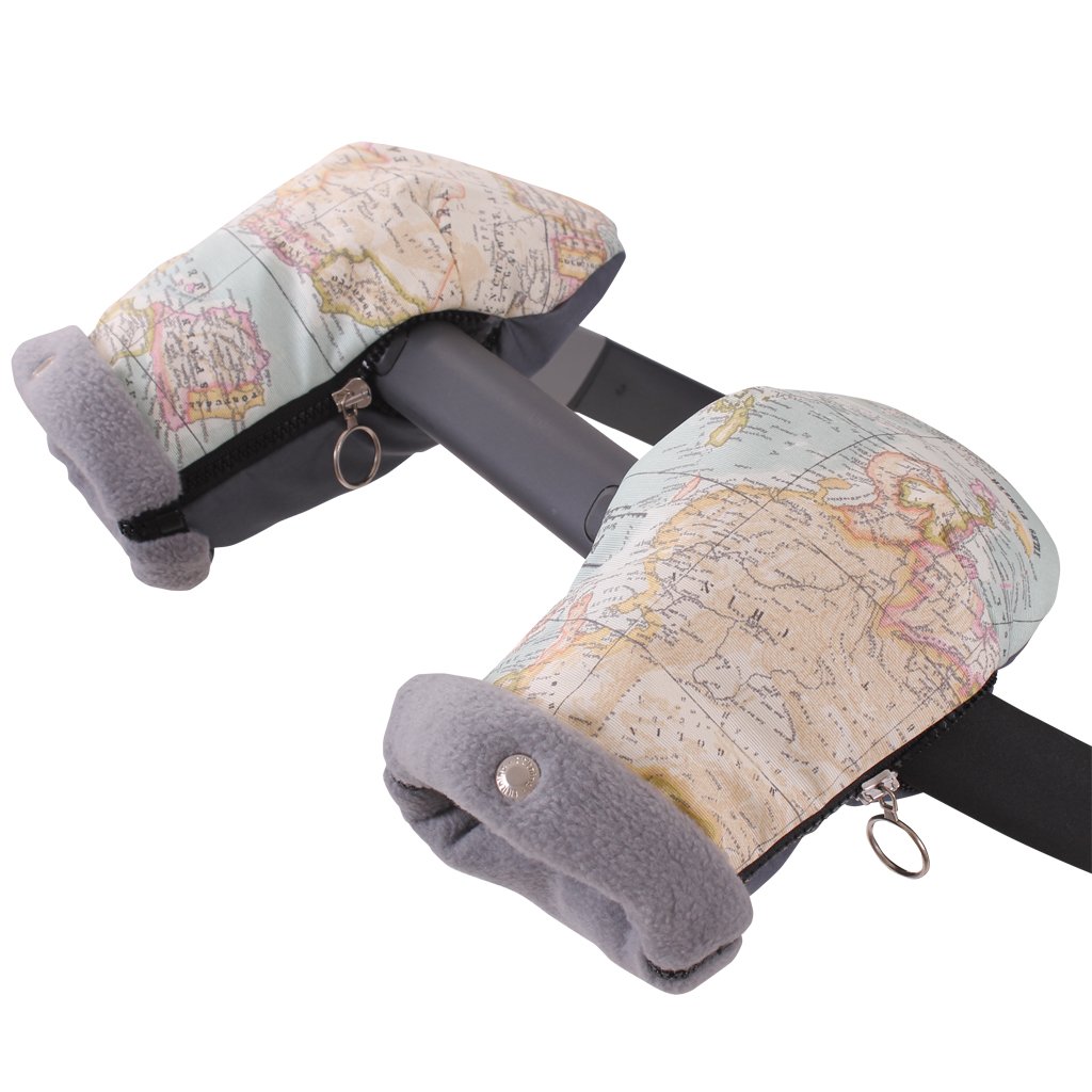 Manoplas Silla Paseo MUNDI V Polar Gris V Impermeables tititnins