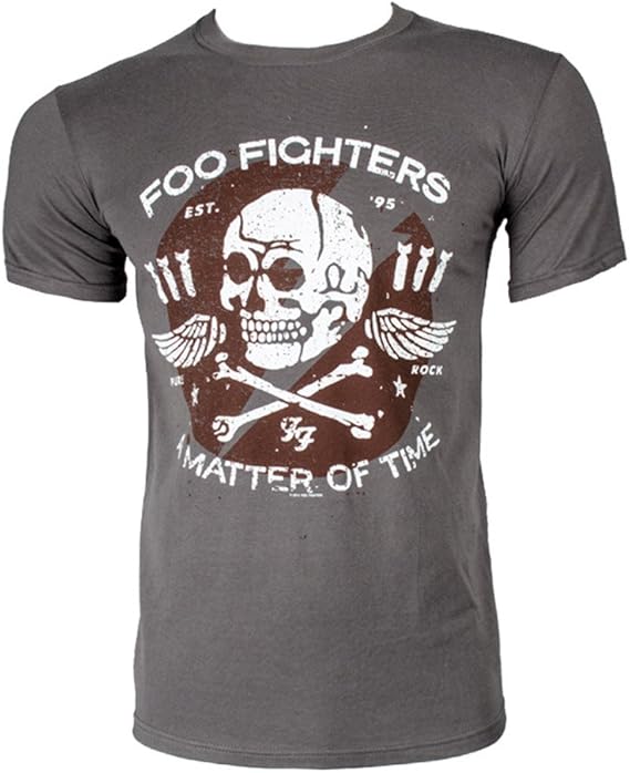 Official T Shirt Foo Fighters Grohl Matter of TIME XL Amazon.co.uk