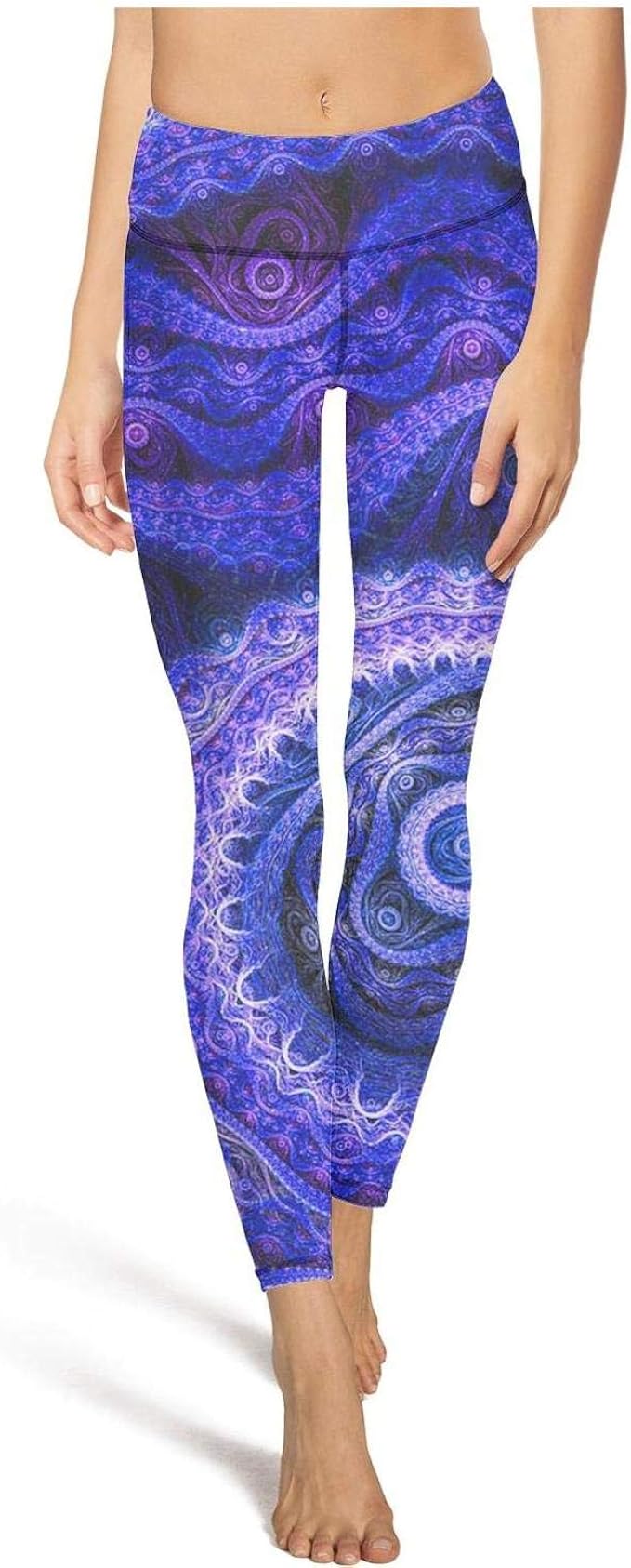 purple leggings with pockets