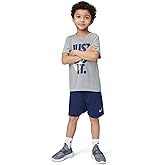 Nike Boys' Dri-FIT Just Do It T-Shirt and Mesh Shorts 2-Piece Outfit Set