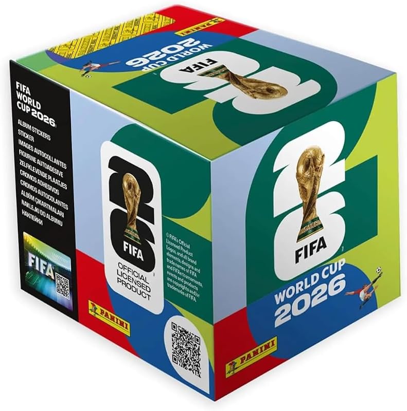 - FIFA World Cup 2026 Colección Oficial Cromos Caja 50 sobres - Cromos Mundial 2026 - Colección Oficial Panini