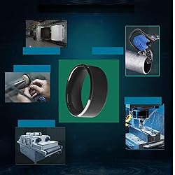 hecere Waterproof Ceramic NFC Ring, NFC Forum Type