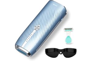 Blex Laser Hair Removal for Women and Men, IPL Hair Removal Device Effective in 2 Weeks, with Ultra-Fast 0.2s Light Emission, Comfortable and Painless, Sky Blue