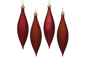 VICKERMAN Celebrations Christmas Ornament Red/White Foam/Plastic 1 pk