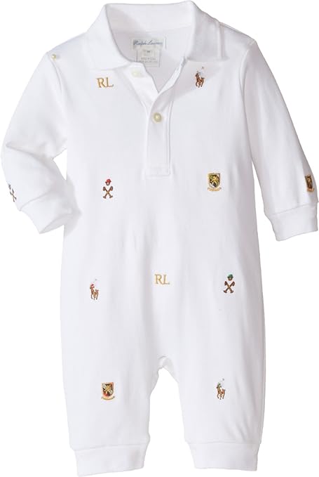 ralph lauren baby coverall