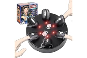 YEIBOBO ! Shock Roulette Party Game, Electric Game of Chance, Interesting Party Game Toy, Finger Shock Game Party Favor Gift for 2-6 Palyers