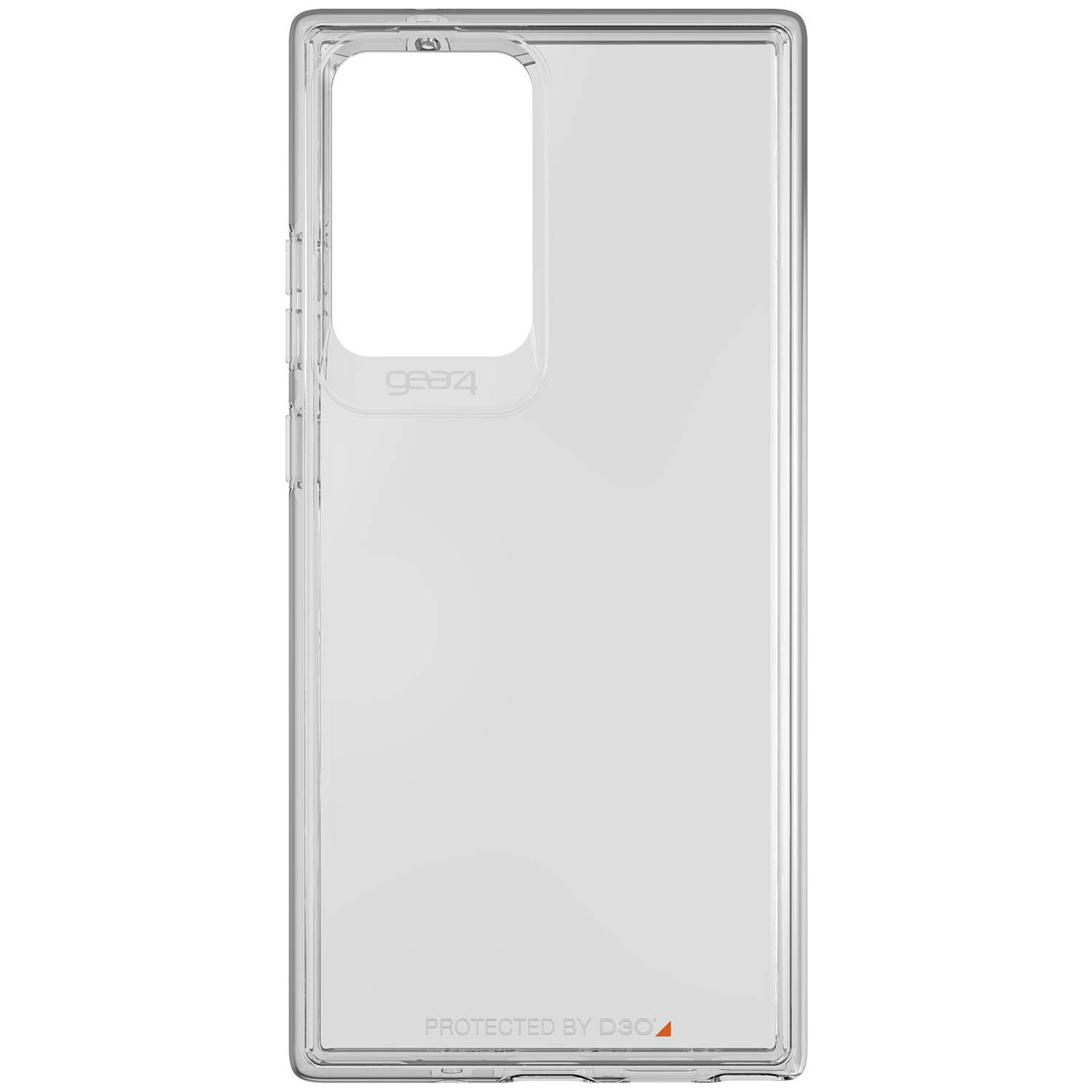 GEAR4 Crystal Palace Phone Case Compatible with Samsung Galaxy Note 20 Ultra Case, Advanced Impact Protection with Integrated D3O Technology, Anti-Yellowing, Phone Cover – Transparent