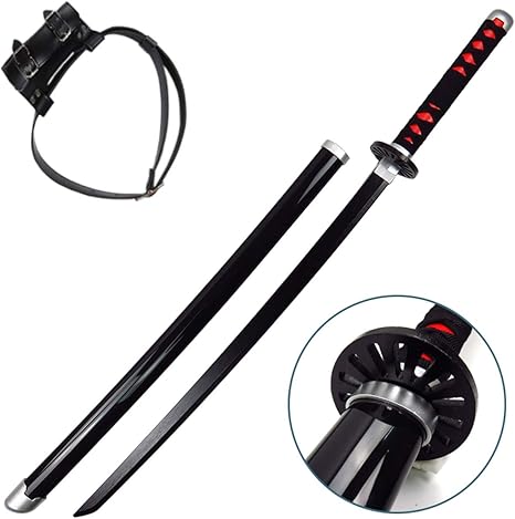 Amazon 竈門炭治郎 刀 炭治郎の日輪刀 かまど たんじろう刀 鬼滅の刃刀 日本刀 模造刀 木刀 鬼殺隊 柱 炭治郎 きめつのやいば 刀 丸形鞘 木製 Cosplay コスチュー 竈門 炭治郎 コスプレ 仮装 通販