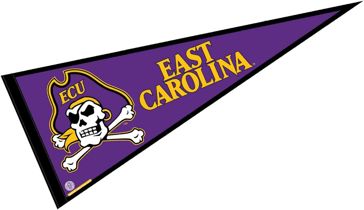 Amazon Com College Flags Banners Co Ecu Pennant Full Size