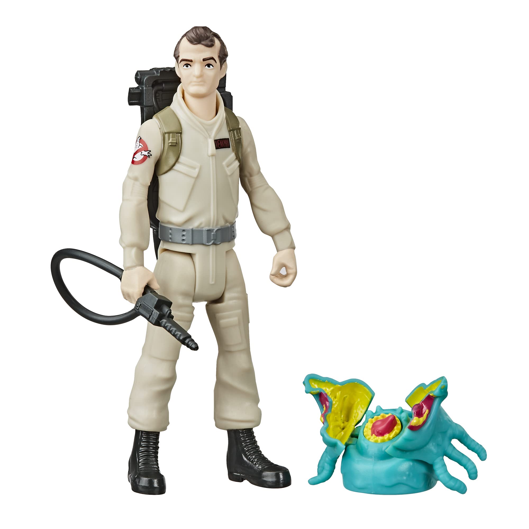 Ghostbusters Fright Features Peter Venkman Figure with Interactive Ghost Figure and Accessory, Toys for Kids Ages 4 and Up