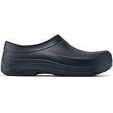 Shoes for Crews Slip-Resistant Work Clogs for Women & Men - Professional, Water-Resistant, Non-Slip Safety Shoes with Revive Cushioning for Food Service & Healthcare - Radium