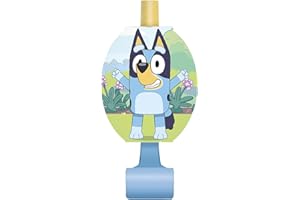 Fun Express Bluey Party Blowouts - 8 Pc