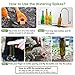 Plant Watering Stakes 4 Pack Automatic Plant Waterers for Vacations, Plant Watering Devices Terracotta Self Watering Spikes for Wine Bottles Great Plant Nanny for Indoor & Outdoor Plantsthumb 2